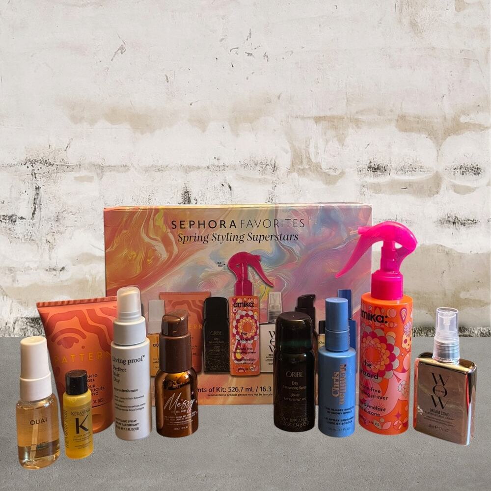 Sephora Favorites $145 Spring Styling Superstars Hair Gift Set NIB
